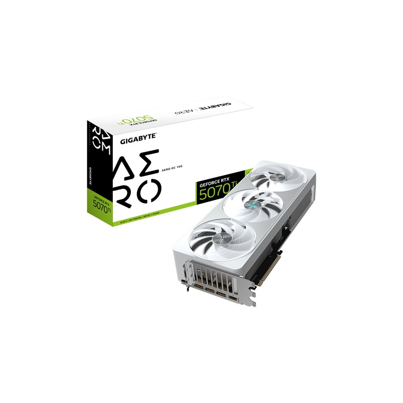 TARJETA GRA?FICA GIGABYTE RTX 5070TI AERO OC 16GB