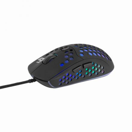 RATON GAMING GEMBIRD USB CON RETROILUMINACION RGB, 6 BOTONES