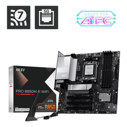Msi placa base pro b850m-p wifi am5
