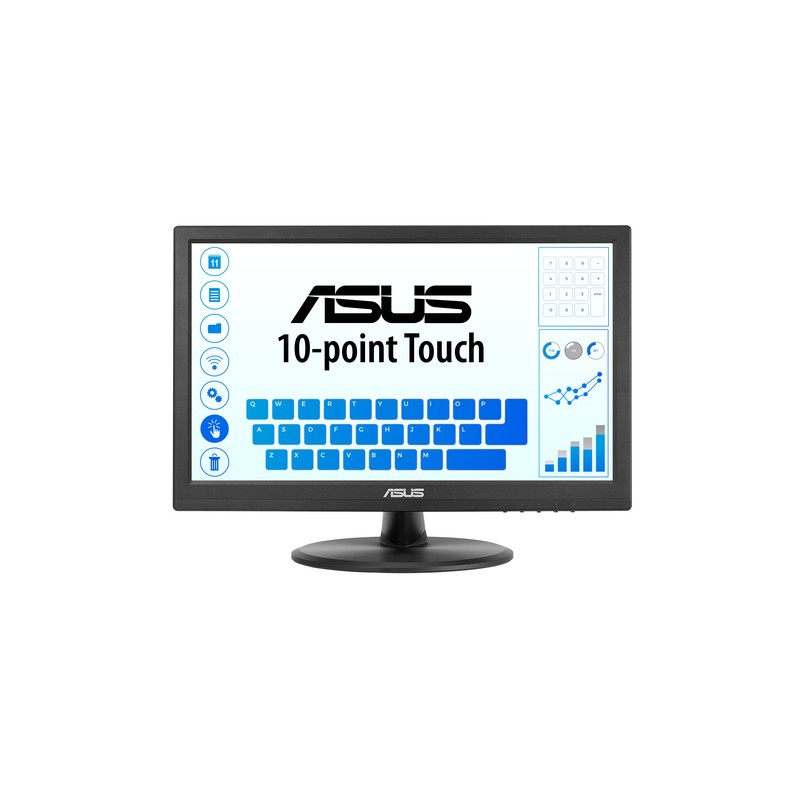 MONITOR 15.6" TACTIL HDMI VGA ASUS VT169HE IPS FHD 60Hz 5ms 220cd/m VESA 75x75