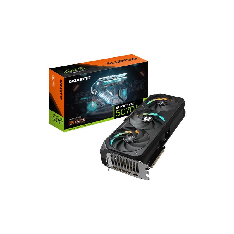 TARJETA GRA?FICA GIGABYTE RTX 5070TI GAMING OC 16GB