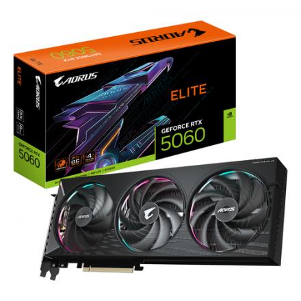 TARJETA GRAFICA GIGABYTE GAMING RTX 5060 AOURUS 8GB GDDR7