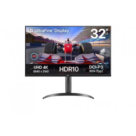 MONITOR LG ULTRAFINE 32UR550K-B 31.5" 4K MULTIMEDIA RREG.ALTURA HDMI X2 DP