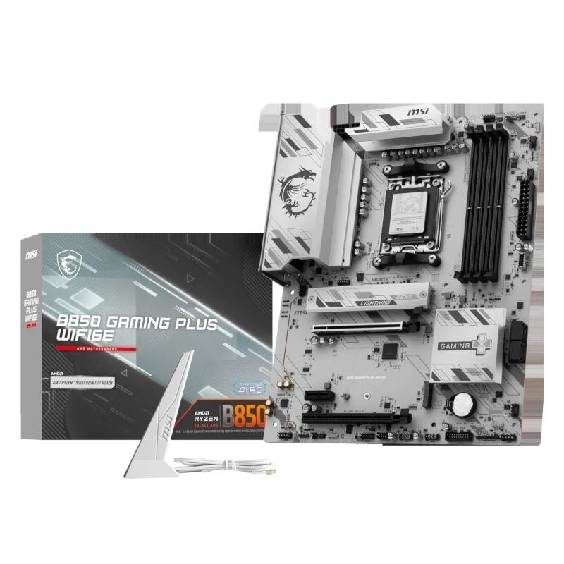 Msi placa base b850 gaming plus wifi6e atx am5