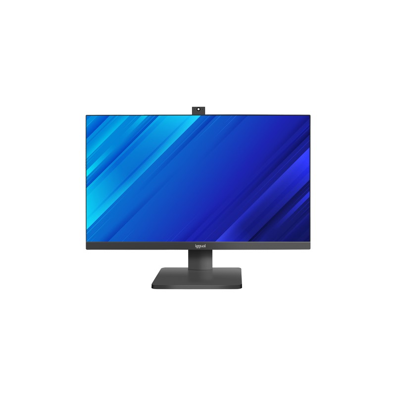 Iggual monitor 27" ips fhd 100hz vga hdmi webcam