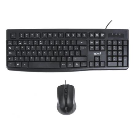 Iggual kit teclado y ratón cmk-business2 negro