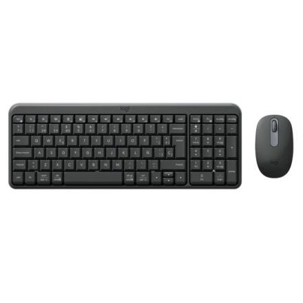 Logitech teclado+raton mk250 bluet negro