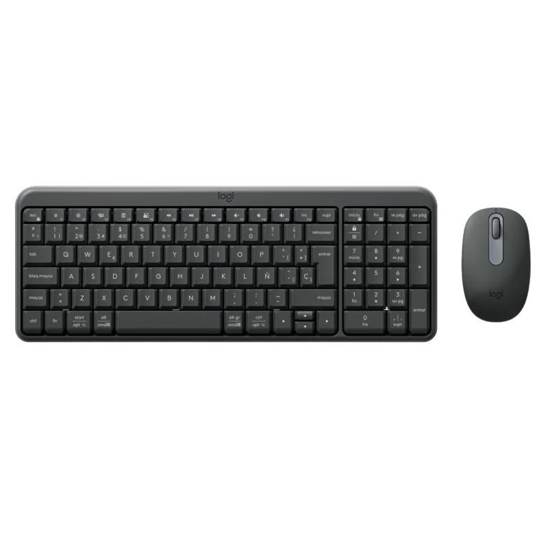 Logitech teclado+raton mk250 bluet negro