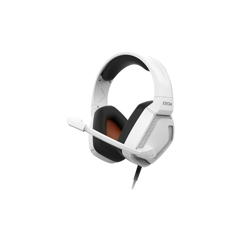 Krom kopa pro | auricular gaming stereo blanco