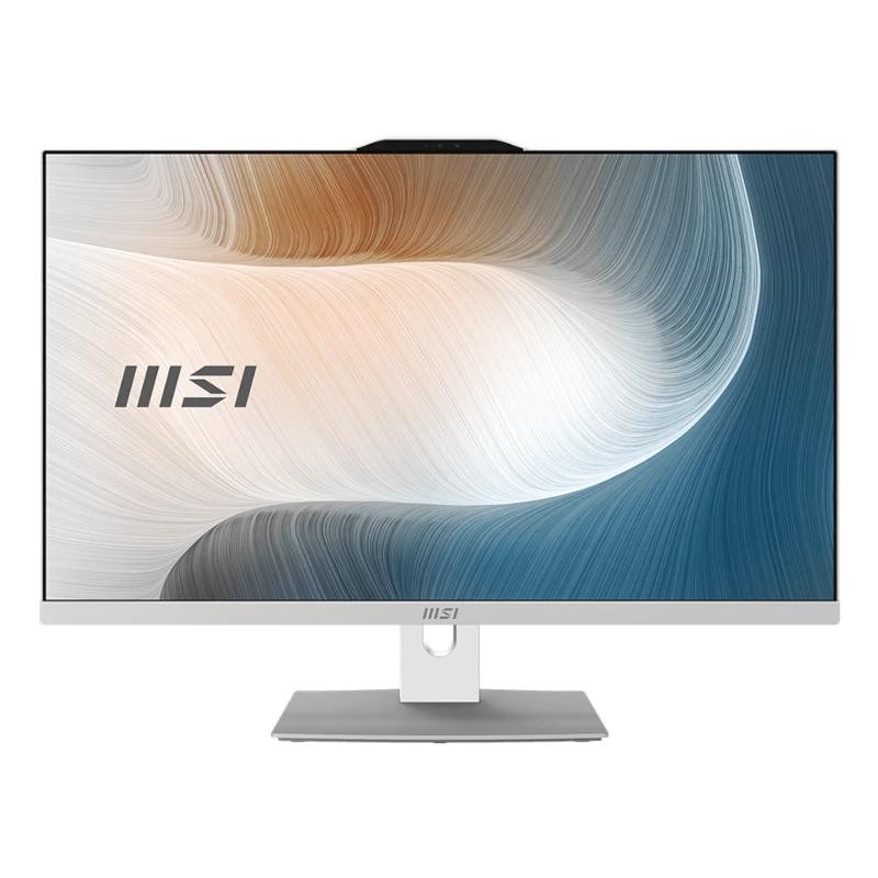 Msi am272p-1054es i5-120u 16gb 512 dos 27" blanco