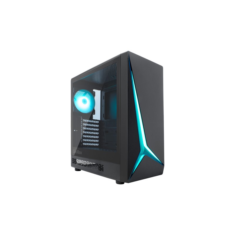 Coolbox caja gaming atx ga450 starlight black
