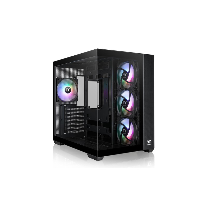 CAJA ATX THERMALTAKE VIEW 380 USB CX1 2XVENT120MM ARGB NEGRO S/N FUENTE