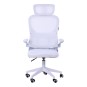 SILLA ERGONOMICA MARS GAMING MGCERGOPROWH MALLA TRANSPIRABLE SOPORTE LUMBAR BLANCO