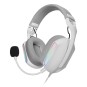 HEADSET MARS GAMING MHPRO ARGB JACK 3.5mm ALIMENTACION USB CONTROL VOLUMEN COLOR BLANCO