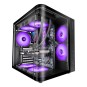 CAJA ATX SEMITORRE MARS GAMING MCCURV NEGRO CRISTAL TEMPLADO CONTINUO GPU MAX. 334mm 1x3.5 2x2.5