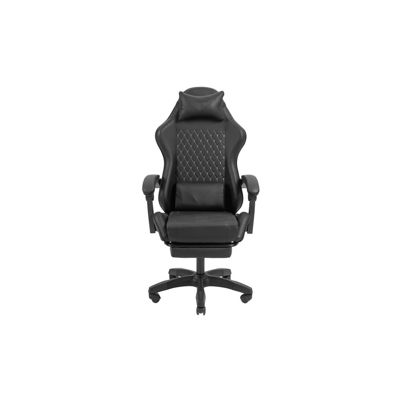 SILLA GAMER MARS GAMING MGCXBK NEGRA RECLINABLE REPOSABRAZOS AJUSTABLE REPOSAPIES COJINES
