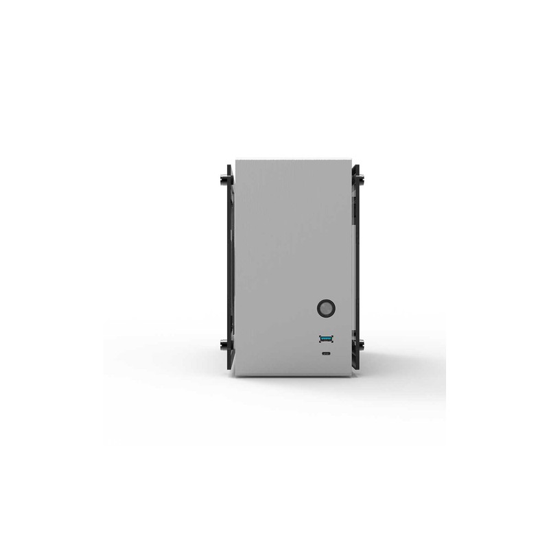 CAJA ZALMAN M4 MINI-ITX M2 1 X VENT 800MM ARGB 2XUSB 3.0 SILVER S/N FUENTE