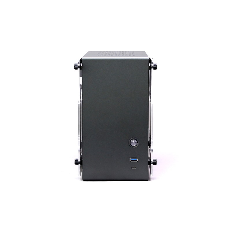 CAJA ZALMAN M4 MINI-ITX M2 1 X VENT 800MM ARGB 2XUSB 3.0 GRIS S/N FUENTE