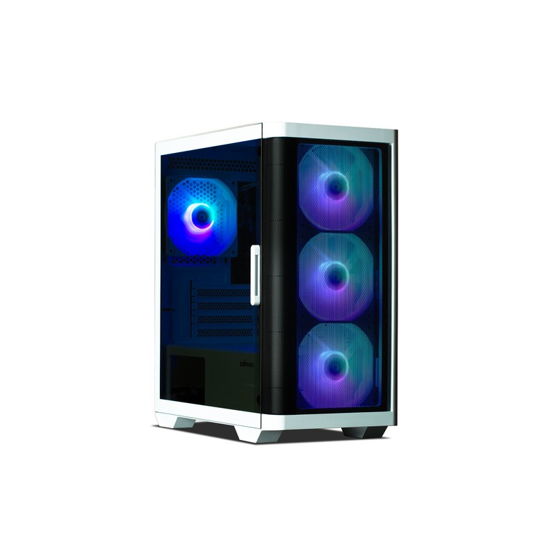 CAJA ZALMAN M4 MATX 4 X VENT 120MM ARGB 2XUSB 3.0 BLANCO S/N FUENTE