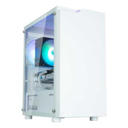 CAJA ZALMAN T4 PLUS MATX 1 X VENT 120MM ARGB 2XUSB 3.0 BLANCO S/N FUENTE