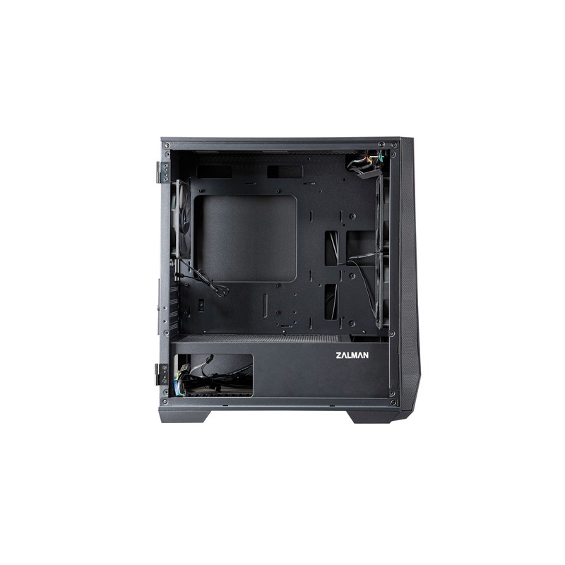CAJA ZALMAN Z1 ICEBERG MICRO-ATX 3XVENT 120MM 2XUSB 3.0 NEGRO S/N FUENTE