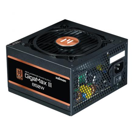 FUENTE DE ALIMENTACION ZALMAN GIGAMAXIII 850W 80 + BRONZE ATX NEGRO