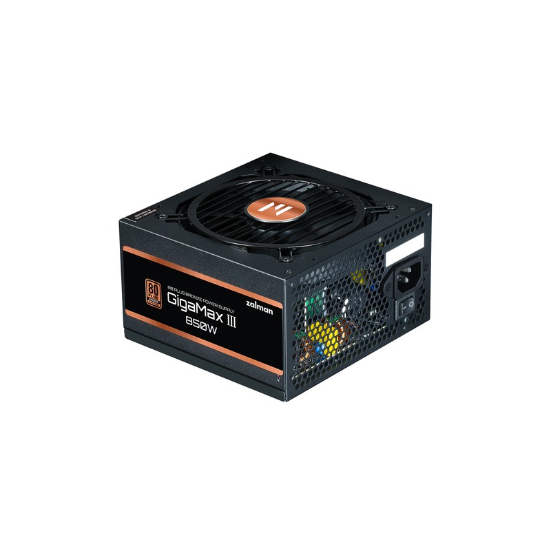 FUENTE DE ALIMENTACION ZALMAN GIGAMAXIII 850W 80 + BRONZE ATX NEGRO