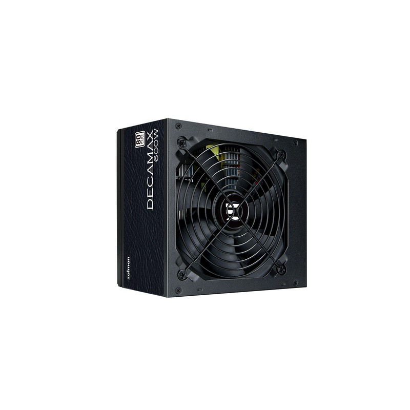 FUENTE DE ALIMENTACION ZALMAN DECAMAX 600W 80+ STANDARD ATX NEGRO