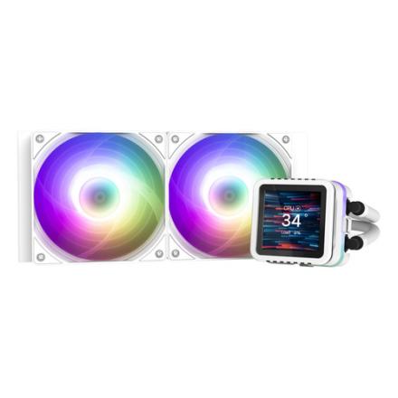 REFRIGERACION LIQUIDA CPU ZALMAN ALPHA2 DS A24 ARGB 240MM BLANCO