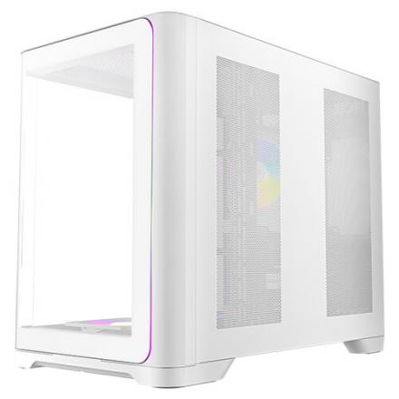 CAJA ANTEC C5 CURVE ARGB ATX BLANCO 3XVENT REV 120 MM 1X120MM 2XUSB SN FUENTE