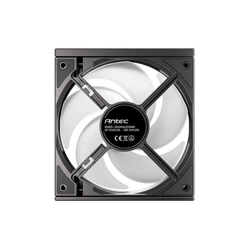 VENTILADOR CPU ANTEC CONNECT 120 3X VENT REVERSE 120MM RGB NEGRO