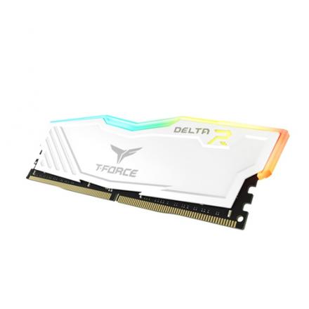 DDR4 TEAMGROUP T-FORCE DELTA RGB 16GB X2 3200 WHITE DDR4 TEAMGROUP T-FORCE DELTA