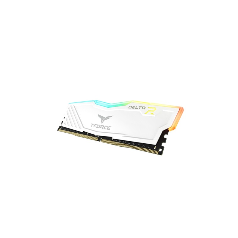 DDR4 TEAMGROUP T-FORCE DELTA RGB 16GB X2 3200 WHITE DDR4 TEAMGROUP T-FORCE DELTA