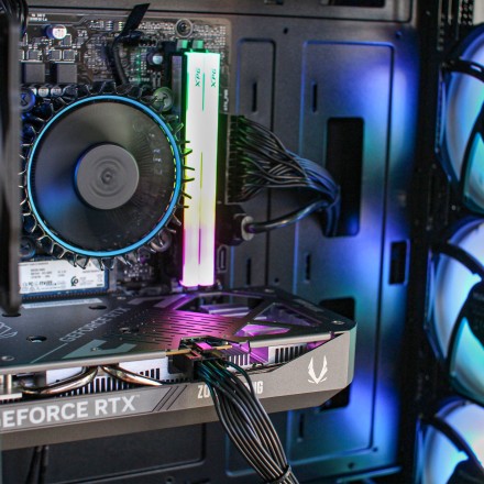 PCM Aeon Mustang-V2 – PC Gaming i5-12400F RX 6500 XT | eSports