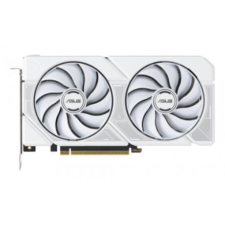 VGA ASUS GEFORCE DUAL RTX 5060 TI OC 16GB DDR7 3xDP 1xHDMI 2602 MHz CUDA 4608 128BIT DUAL FAN BLANCO