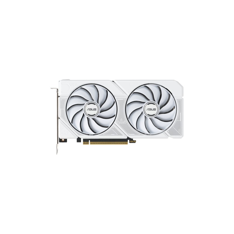 VGA ASUS GEFORCE DUAL RTX 5060 TI OC 16GB DDR7 3xDP 1xHDMI 2602 MHz CUDA 4608 128BIT DUAL FAN BLANCO