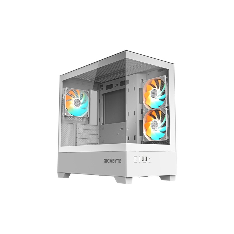 CAJA GIGABYTE M-ATX C201PI 3XVENT 120MM BLANCA