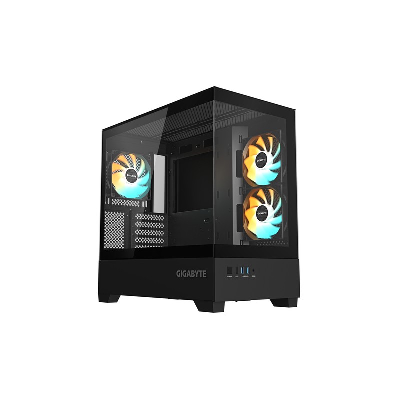 CAJA GIGABYTE M-ATX C201P 3XVENT 120MM NEGRO