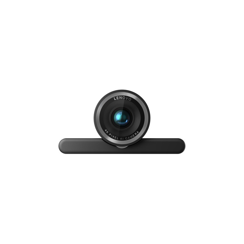 Lenovo webcam 8 mp 4k ultra hd usb-c negra