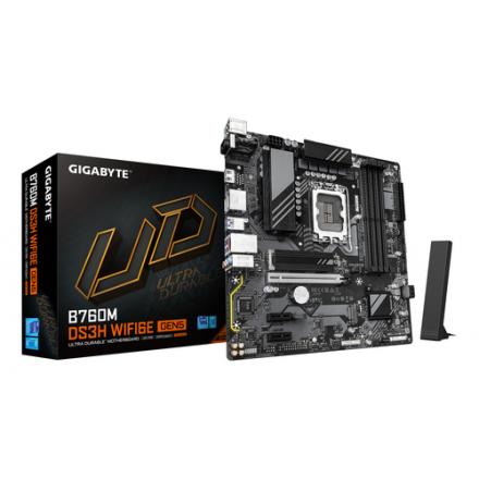 PLACA BASE GIGABYTE B760M DS3H DDR4 1700 MATX 4XDDR4