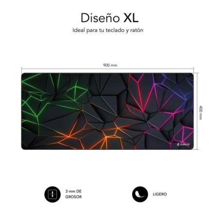 ALFOMBRILLA SUBBLIM NEON OBSIDIAN XL