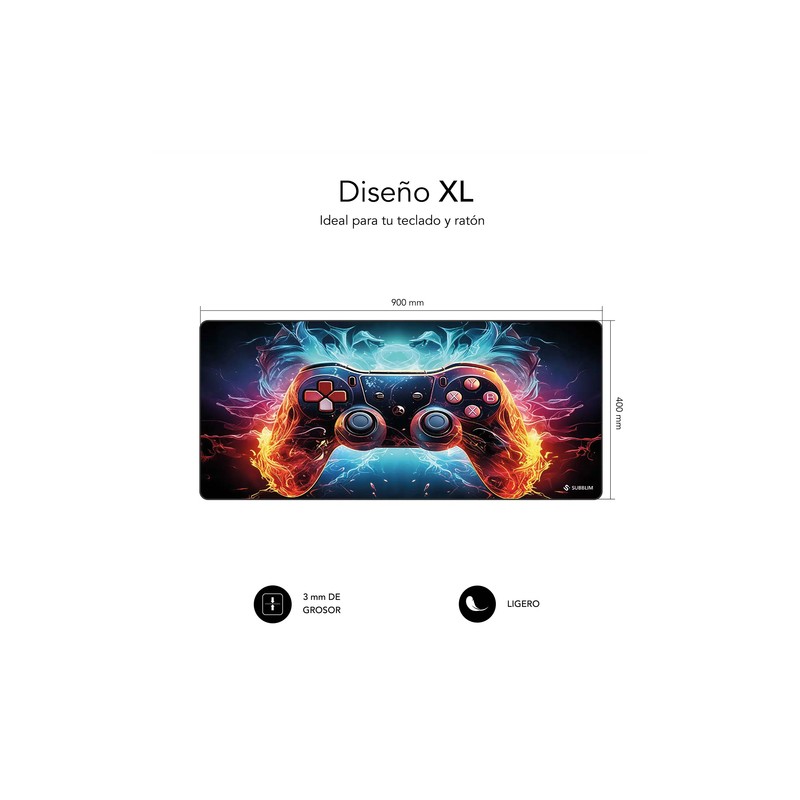 ALFOMBRILLA SUBBLIM GAMECORE XL