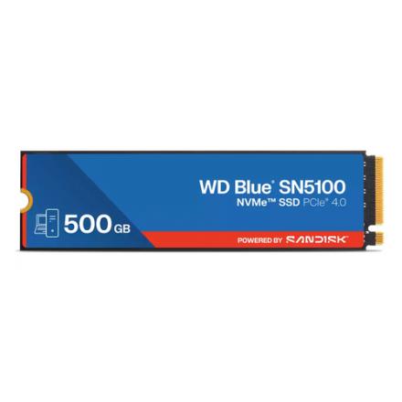 Wd blue sn5100 ssd 500gb nvme gen4 6600mb-s