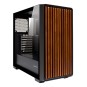 CAJA E-ATX TORRE UNYKA REVELAT MADEIRA BLACK 2x3.5" 2x2.5" 2xUSB3.0 1xUSB-C GPU 425mm FRONTAL MADERA