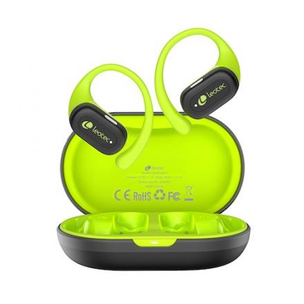 LEOTEC EARPHONES OPEN AIR ZENITH SPORT GRIS-LIMA