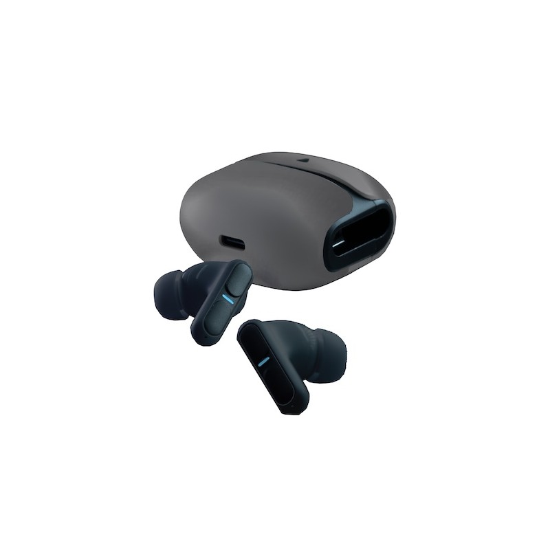 LEOTEC EARPHONES TWS GAMING NEBULA FIT NEGRO