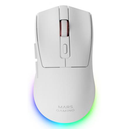 Mars gaming raton ultraligero mmt3 blanco