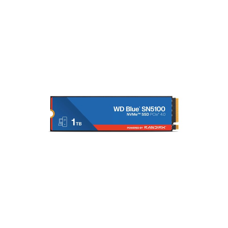 Wd blue sn5100 ssd 1tb nvme gen4 6700mb-s