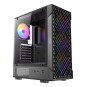 CAJA ANTEC VX-310 ATX 4 VENTILADORES ARGB NEGRA