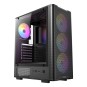 CAJA ANTEC VX-320 ATX 4 VENTILADORES ARGB NEGRA